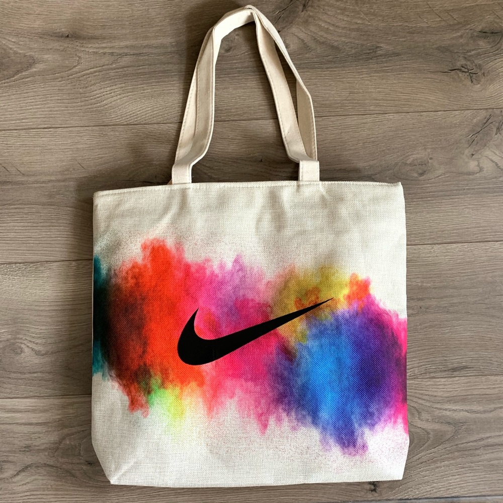 Tie Dye Swoosh Totes